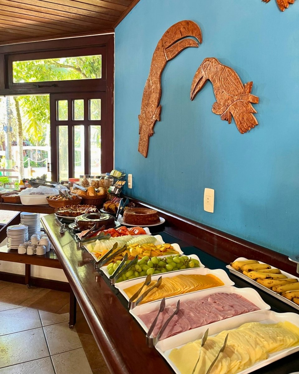 Café da manhã da pousada