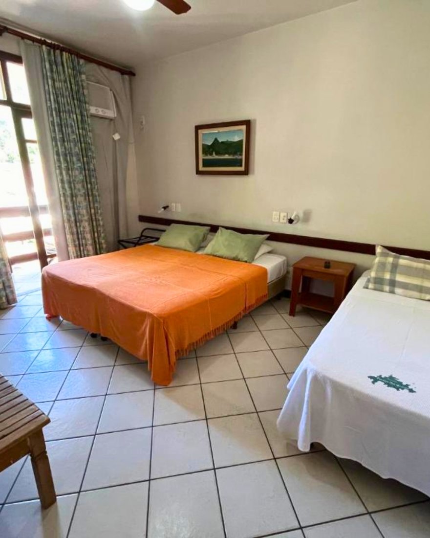 Quarto Triplo da Pousada Paraíso